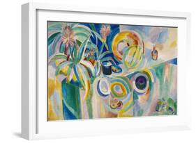 Symphonie colorée-Robert Delaunay-Framed Giclee Print