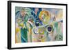 Symphonie colorée-Robert Delaunay-Framed Giclee Print