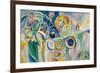 Symphonie colorée-Robert Delaunay-Framed Giclee Print