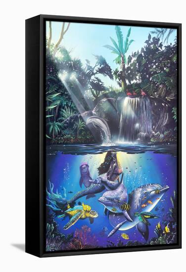 Symphony Beneath the Sea-Scott Westmoreland-Framed Stretched Canvas