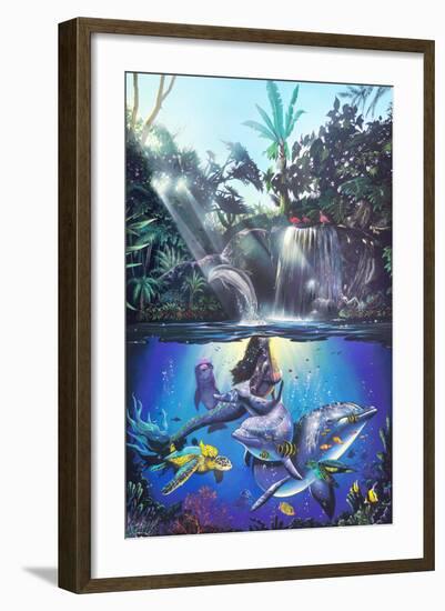 Symphony Beneath the Sea-Scott Westmoreland-Framed Art Print