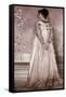 Symphony in Flesh Color and Pink: Portrait of Mrs. Frances Leyland-James Abbott McNeill Whistler-Framed Stretched Canvas
