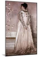 Symphony in Flesh Color and Pink: Portrait of Mrs. Frances Leyland-James Abbott McNeill Whistler-Mounted Giclee Print