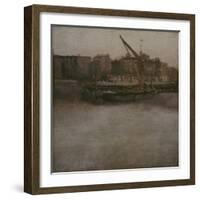 Symphony in Grey and Brown (Lindsey Row, Chelsea), C.1834-1948-James Abbott McNeill Whistler-Framed Giclee Print