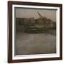 Symphony in Grey and Brown (Lindsey Row, Chelsea), C.1834-1948-James Abbott McNeill Whistler-Framed Giclee Print