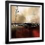 Symphony in Red and Khaki I-Laurie Maitland-Framed Art Print