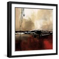 Symphony in Red and Khaki I-Laurie Maitland-Framed Premium Giclee Print