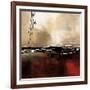 Symphony in Red and Khaki I-Laurie Maitland-Framed Art Print