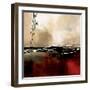 Symphony in Red and Khaki I-Laurie Maitland-Framed Art Print