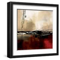 Symphony in Red and Khaki I-Laurie Maitland-Framed Art Print