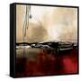 Symphony in Red and Khaki I-Laurie Maitland-Framed Stretched Canvas