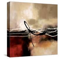 Symphony in Red and Khaki II-Laurie Maitland-Stretched Canvas