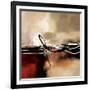 Symphony in Red and Khaki II-Laurie Maitland-Framed Premium Giclee Print