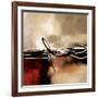 Symphony in Red and Khaki II-Laurie Maitland-Framed Art Print