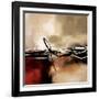 Symphony in Red and Khaki II-Laurie Maitland-Framed Art Print