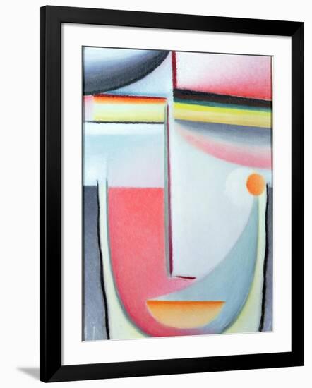 Symphony in Rose, 1923-Alexej Von Jawlensky-Framed Premium Giclee Print