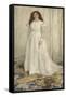 Symphony in White, No. 1: the White Girl, 1862-James Abbott McNeill Whistler-Framed Stretched Canvas