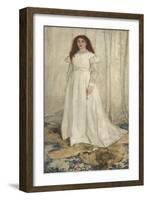 Symphony in White, No. 1: the White Girl, 1862-James Abbott McNeill Whistler-Framed Giclee Print