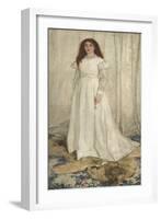 Symphony in White, No. 1: the White Girl, 1862-James Abbott McNeill Whistler-Framed Giclee Print