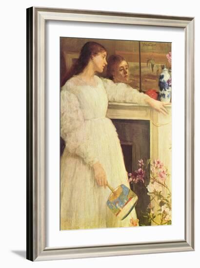 Symphony In White No. 2, Girls In White-James Abbott McNeill Whistler-Framed Art Print