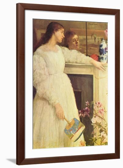 Symphony In White No. 2, Girls In White-James Abbott McNeill Whistler-Framed Art Print