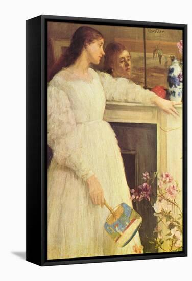 Symphony In White No. 2, Girls In White-James Abbott McNeill Whistler-Framed Stretched Canvas