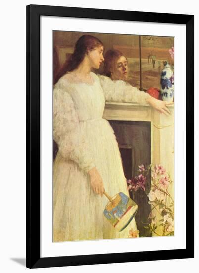 Symphony In White No. 2, Girls In White-James Abbott McNeill Whistler-Framed Art Print