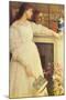 Symphony In White No. 2, Girls In White-James Abbott McNeill Whistler-Mounted Art Print