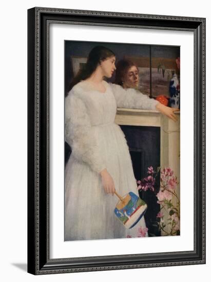 Symphony in White, No. 2: the Little White Girl, (1864-6), 1937-James Abbott McNeill Whistler-Framed Giclee Print