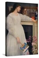 Symphony in White, No. 2: the Little White Girl, (1864-6), 1937-James Abbott McNeill Whistler-Stretched Canvas