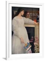 Symphony in White, No. 2: the Little White Girl, (1864-6), 1937-James Abbott McNeill Whistler-Framed Giclee Print