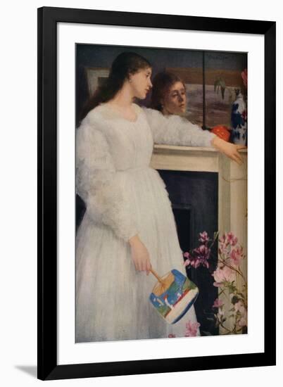 Symphony in White, No. 2: the Little White Girl, (1864-6), 1937-James Abbott McNeill Whistler-Framed Giclee Print