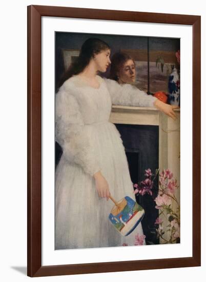 Symphony in White, No. 2: the Little White Girl, (1864-6), 1937-James Abbott McNeill Whistler-Framed Giclee Print