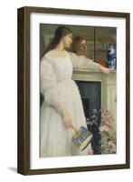 Symphony in White, No. 2: The Little White Girl-James Abbott McNeill Whistler-Framed Giclee Print