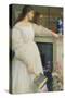 Symphony in White, No. 2: The Little White Girl-James Abbott McNeill Whistler-Stretched Canvas