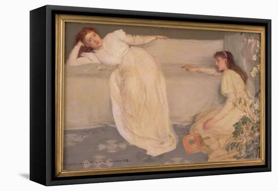 Symphony in White, No. III, 1865-67-James Abbott McNeill Whistler-Framed Stretched Canvas