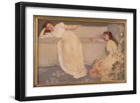 Symphony in White, No. III, 1865-67-James Abbott McNeill Whistler-Framed Giclee Print