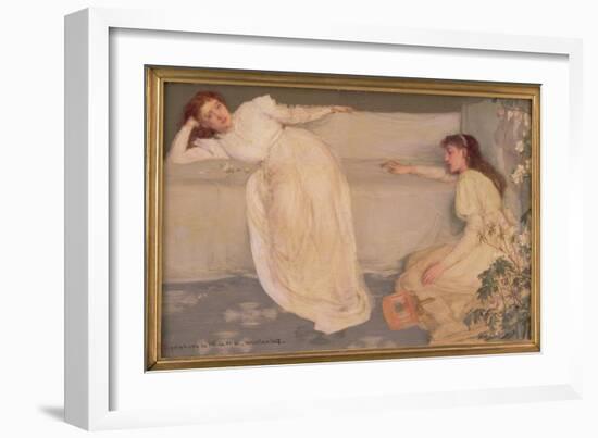 Symphony in White, No. III, 1865-67-James Abbott McNeill Whistler-Framed Giclee Print