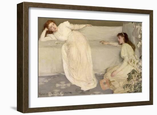 Symphony in White, No. III, 1865-7-James Abbott McNeill Whistler-Framed Giclee Print