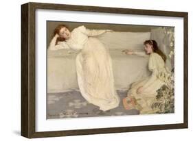 Symphony in White, No. III, 1865-7-James Abbott McNeill Whistler-Framed Giclee Print