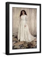 Symphony in White, No-James Abbott McNeill Whistler-Framed Art Print