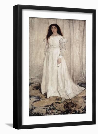 Symphony in White, No-James Abbott McNeill Whistler-Framed Art Print