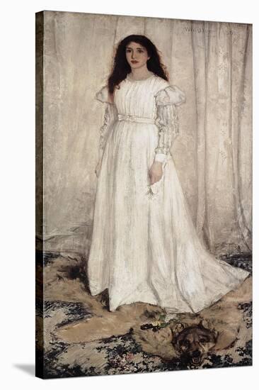 Symphony in White, No-James Abbott McNeill Whistler-Stretched Canvas