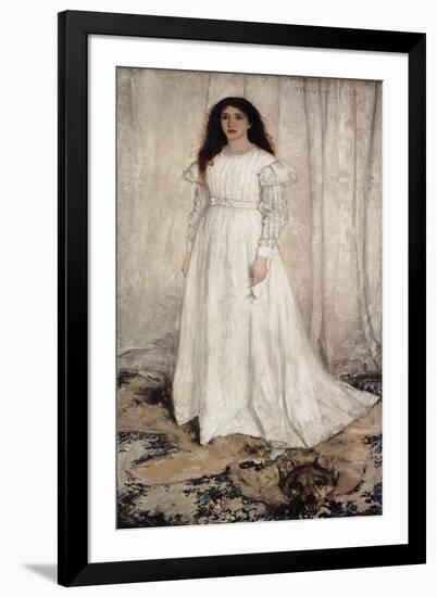 Symphony in White, No-James Abbott McNeill Whistler-Framed Art Print