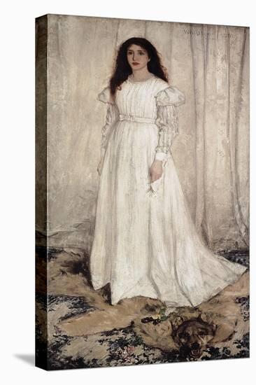 Symphony in White, No-James Abbott McNeill Whistler-Stretched Canvas