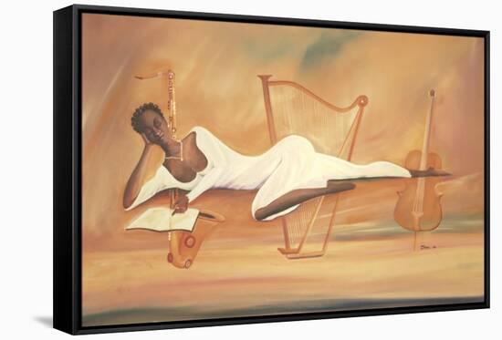 Symphony-Ikahl Beckford-Framed Stretched Canvas