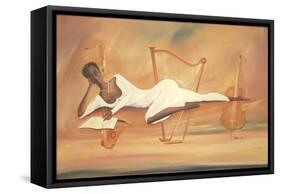 Symphony-Ikahl Beckford-Framed Stretched Canvas