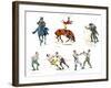 Symptoms of Being Amused, 1822-Henry Thomas Alken-Framed Giclee Print