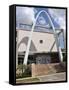 Synagogue and Jewish Community Centre, Vedado, Havana, Cuba, West Indies, Central America-John Harden-Framed Stretched Canvas