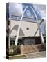 Synagogue and Jewish Community Centre, Vedado, Havana, Cuba, West Indies, Central America-John Harden-Stretched Canvas